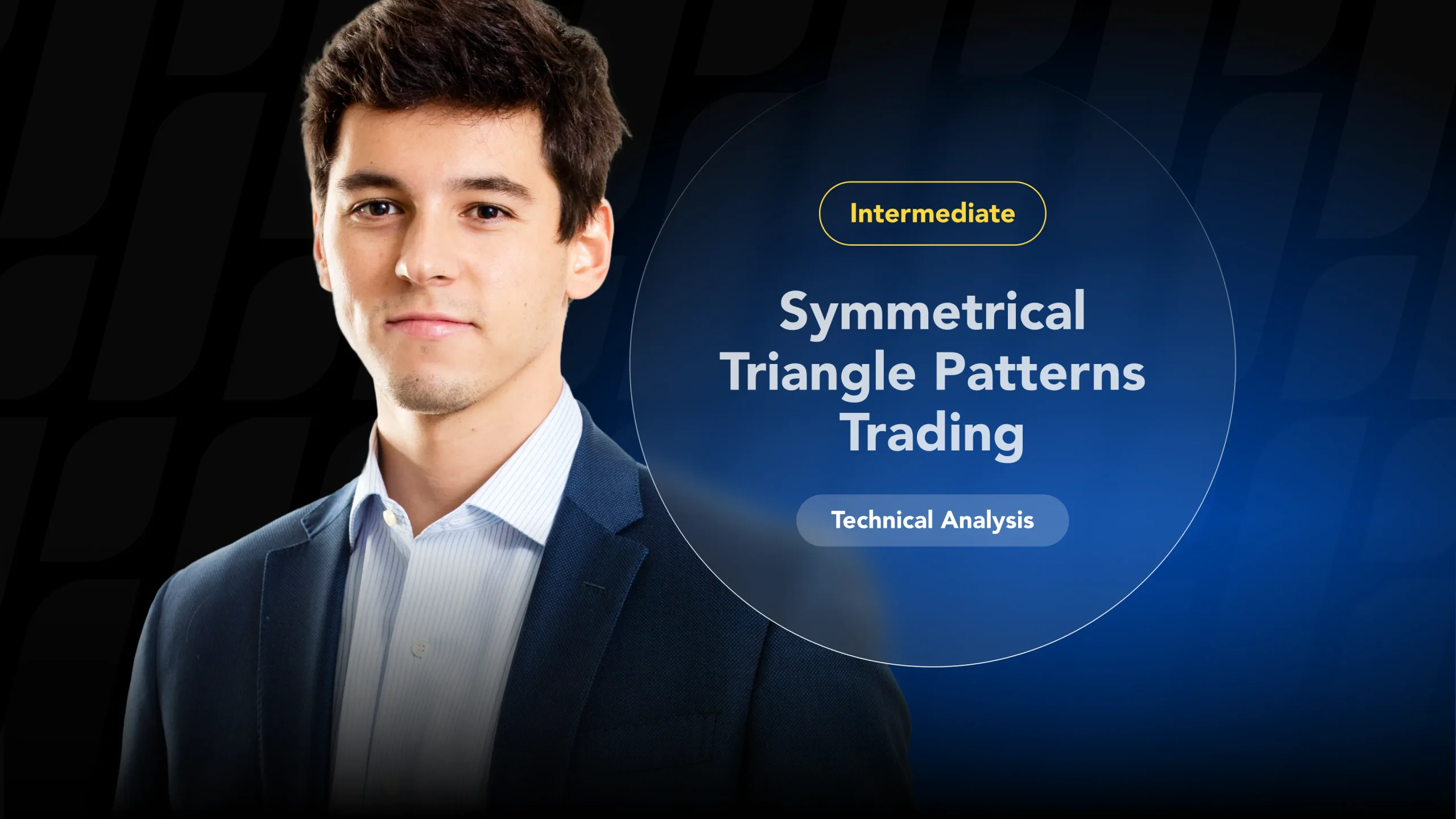 An expert technical analyst explains how to trade symmetrical triangle patterns in a guide for traders.